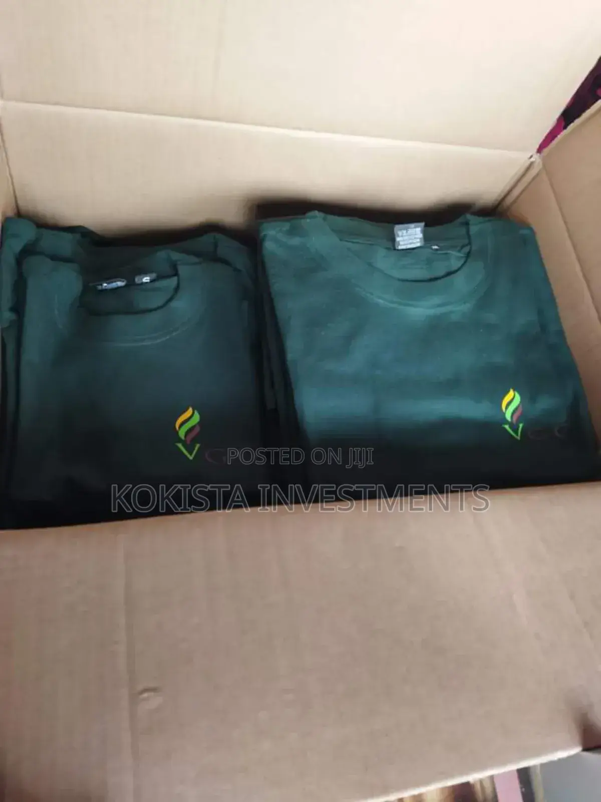 Green Round Neck T-Shirts (Customized)