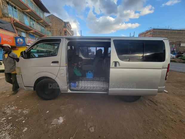Toyota HiAce 2008 Silver - thumbnail 6