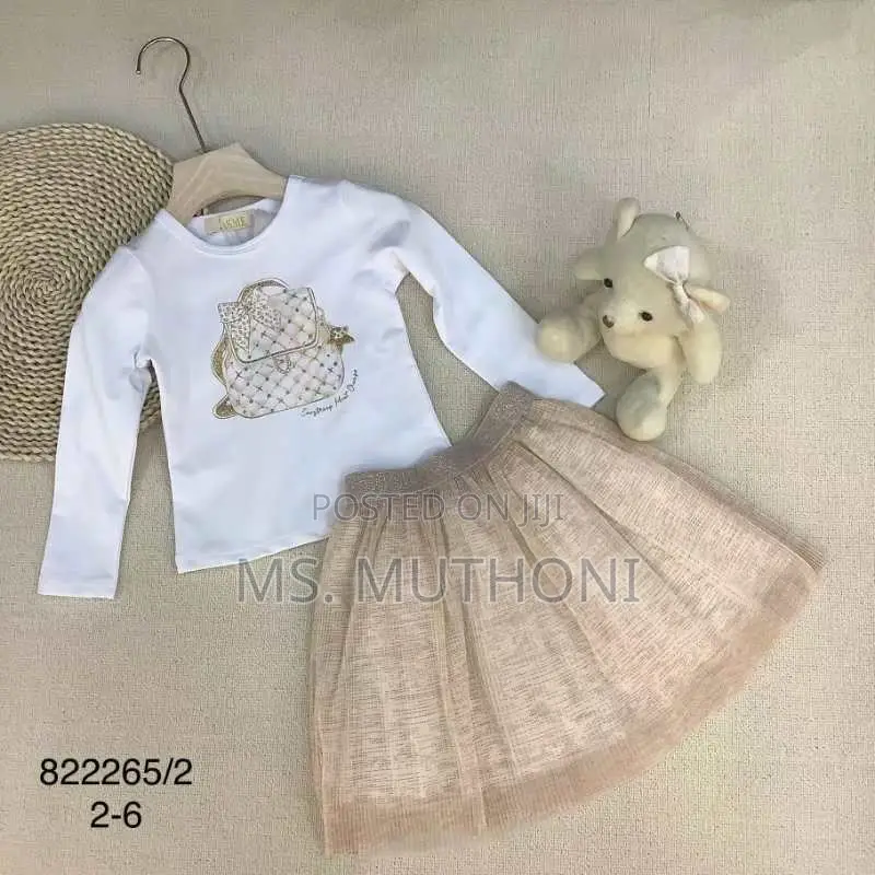 1-8yrs Girls Two Piece Set
