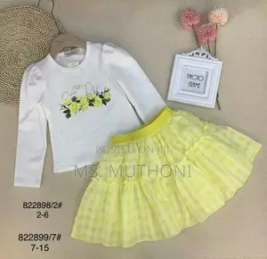 2-13yrs Girls Skirt Sets