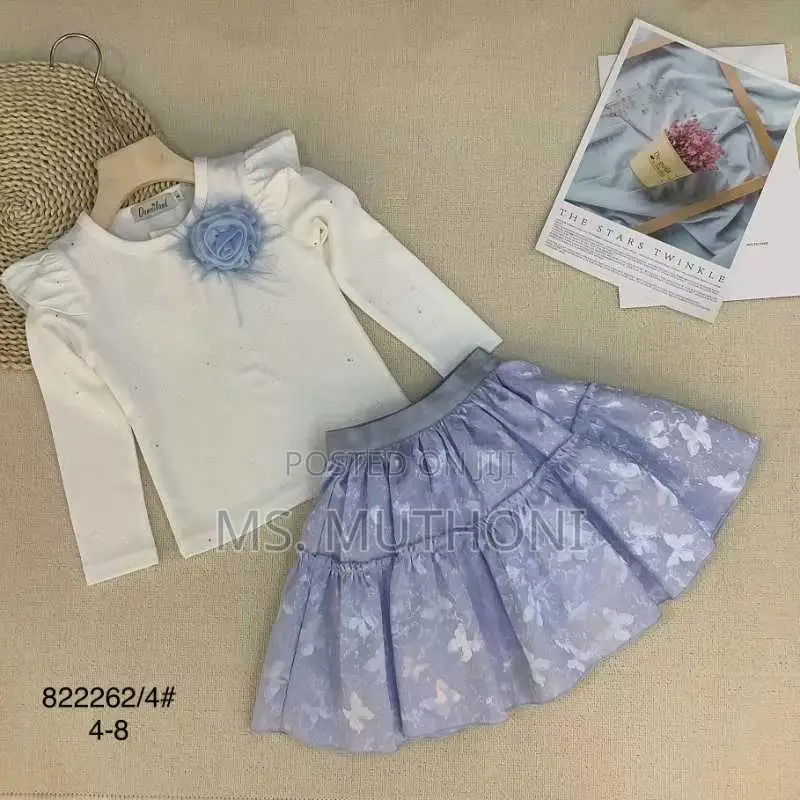 2-13yrs Girls Skirt Sets