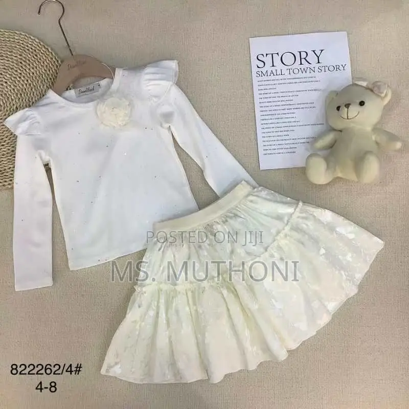 2-13yrs Girls Skirt Sets