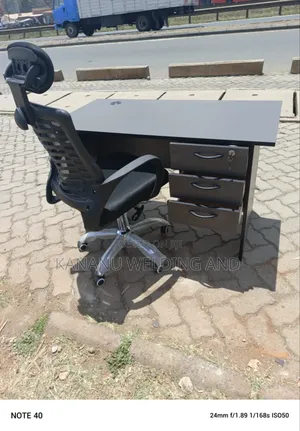 Office Desk Plus Office Chair