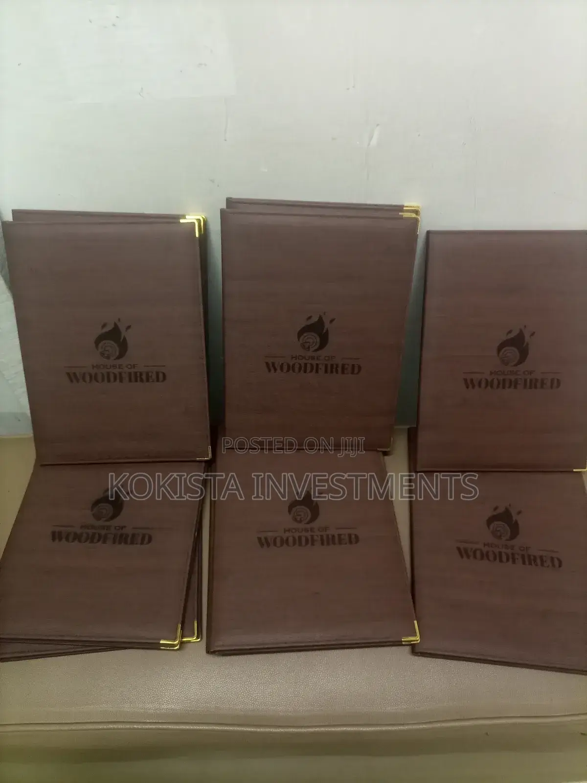 Restaurant Menu Folders ( Engraved)