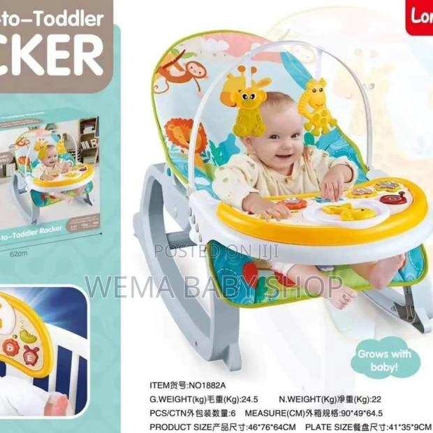 3 in 1 Musical Baby Rocker - thumbnail 3