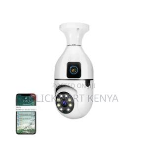 Dual Lens Wifi CCTV Camera for Wireless Surveillance, - main view