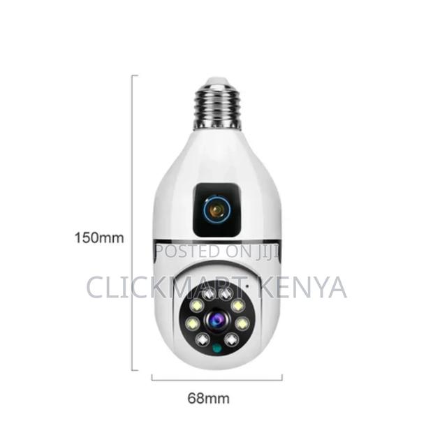 Dual Lens Wifi CCTV Camera for Wireless Surveillance, - thumbnail 3