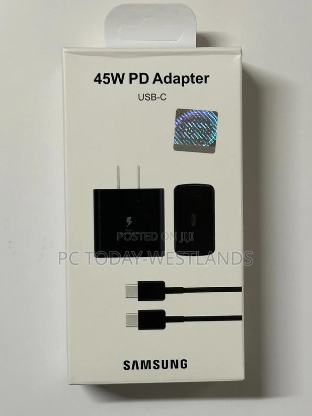 Samsung 45W USB-C Wall Charger Super Fast Charging W/ Cable