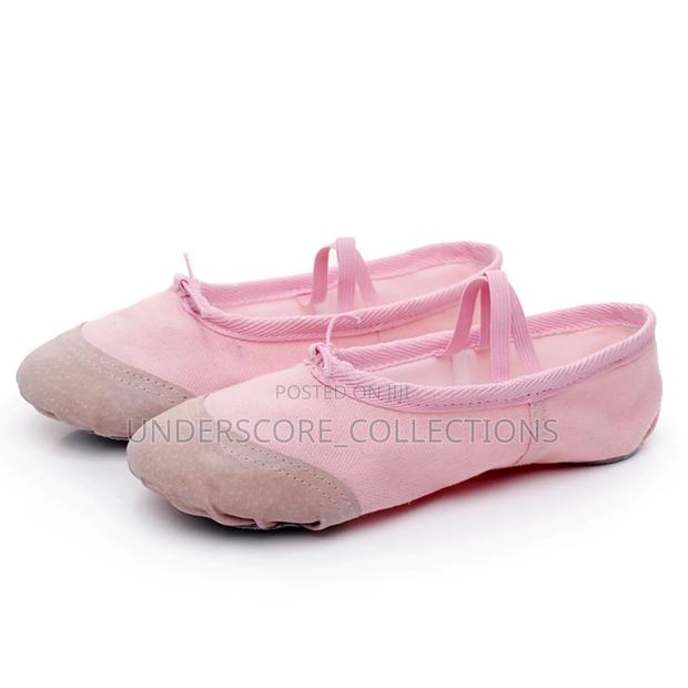 Girls Pink Ballerina Shoes