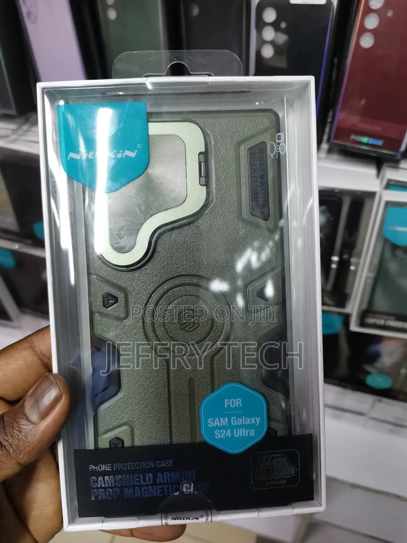 Nillkin Camshield Magnetic Samsung S24 Ultra Cover Stand For