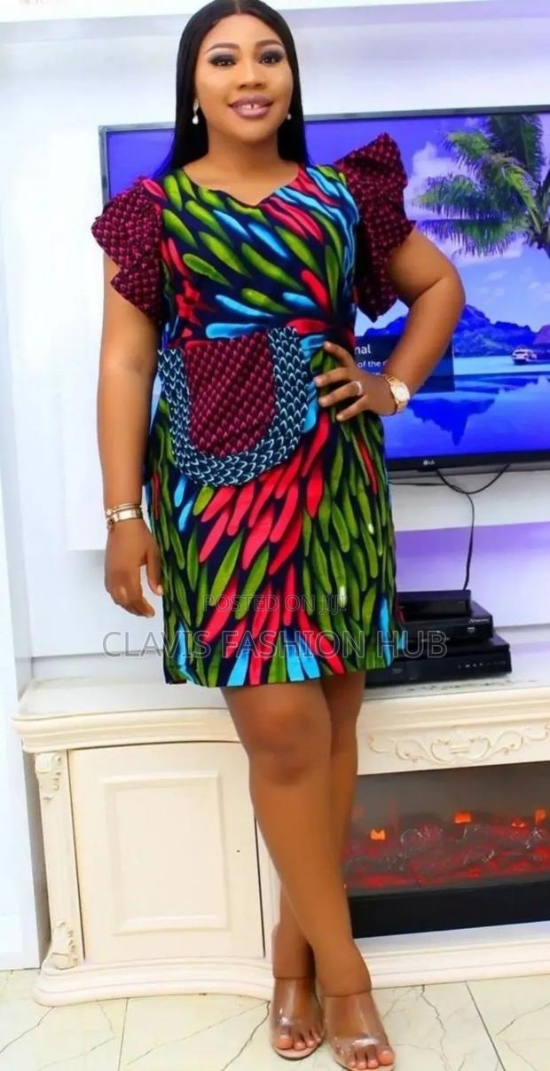 Kitenge Ladies Shift Dress - thumbnail 2