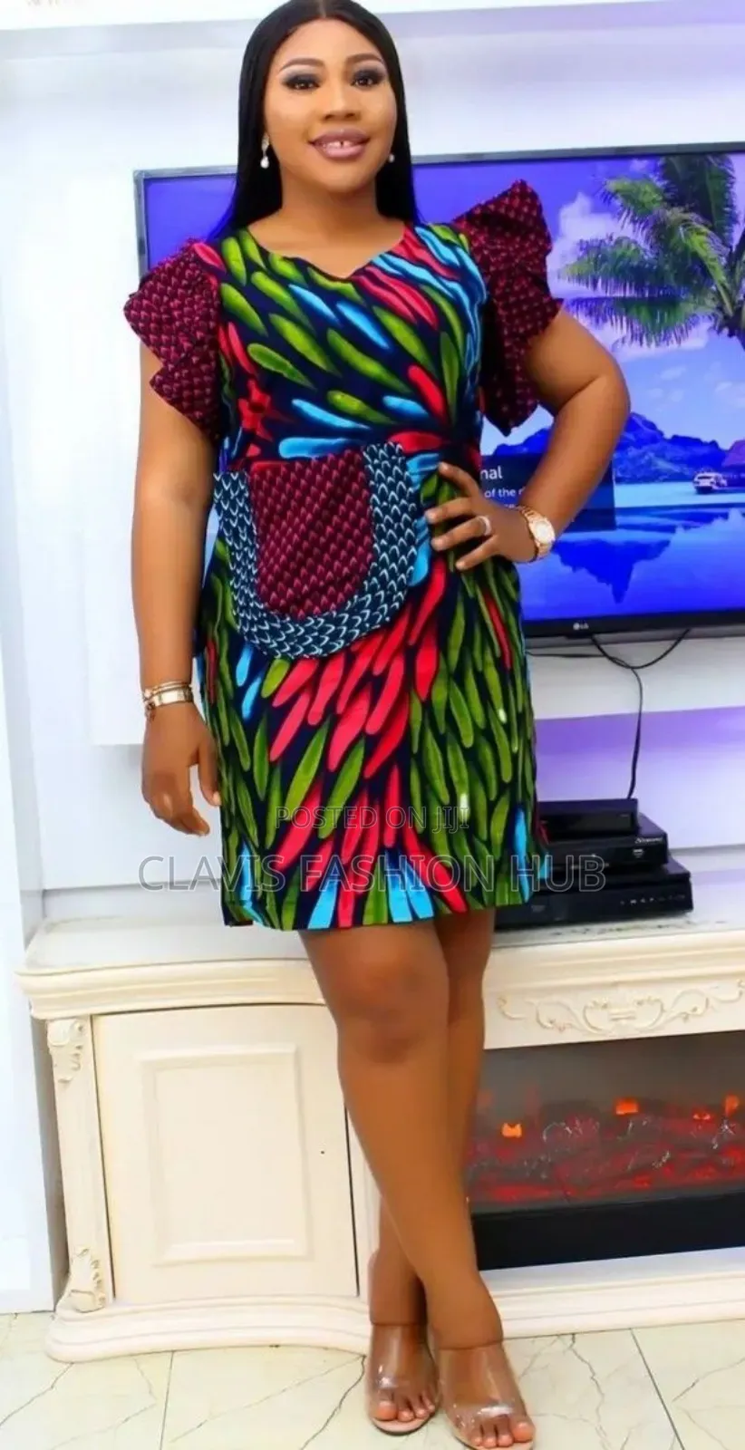 Kitenge Ladies Shift Dress