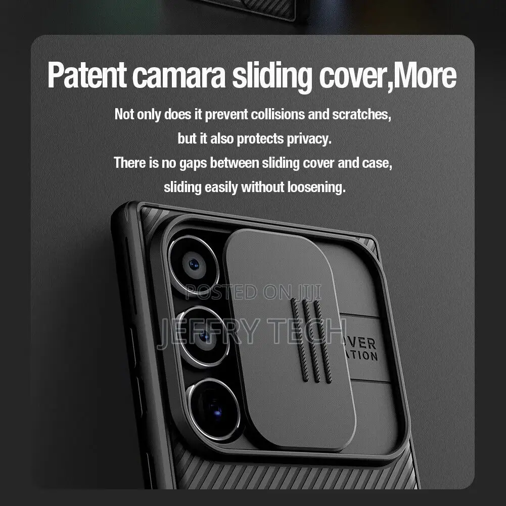Nillkin Magnetic Back Case Slide Lens Cover Samsung S24 Plus