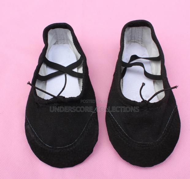 Black Ballet Shoes - main view