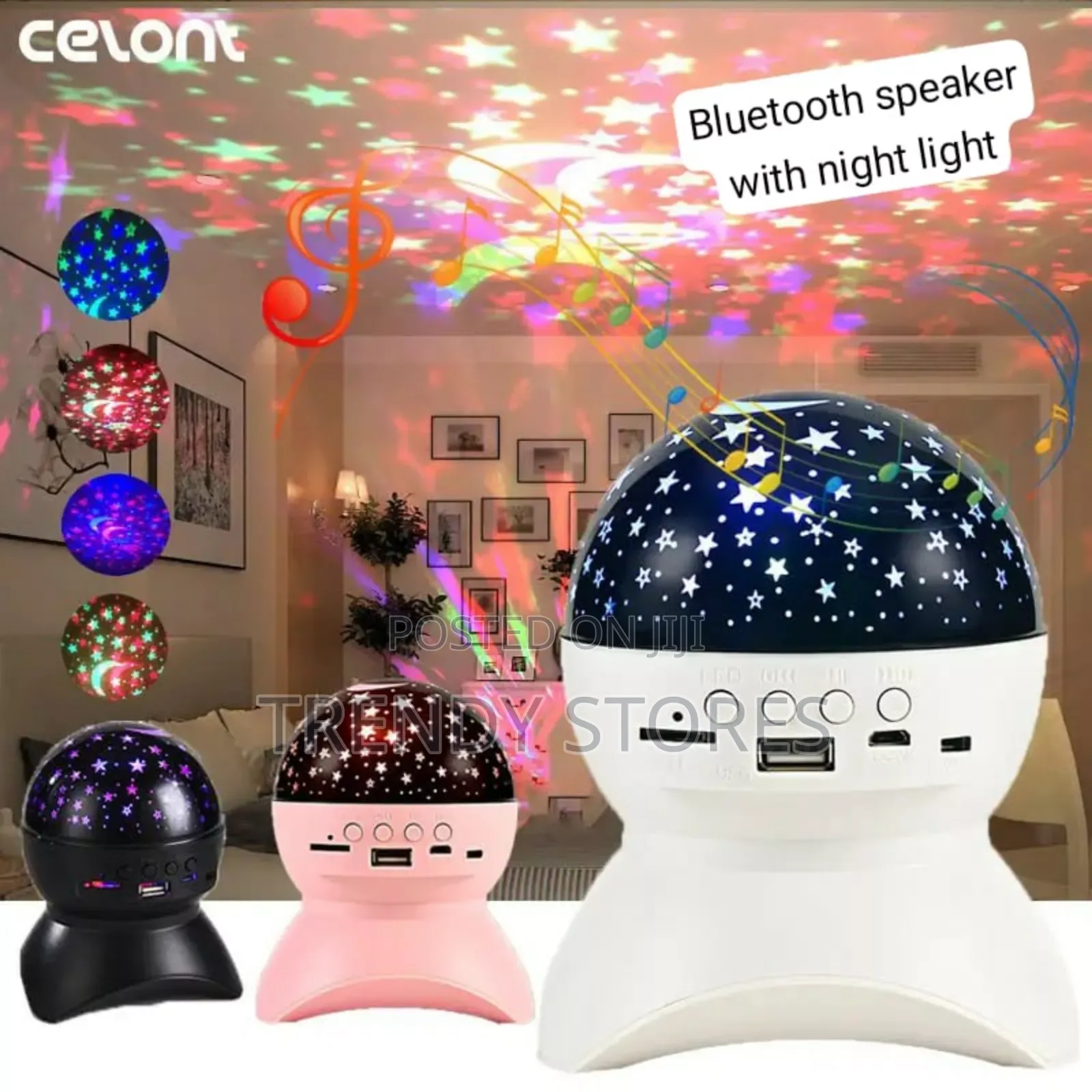 Stary Projector Light With Music
