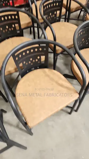 Admirable Restaurant Chairs With Powder Coating Finish.