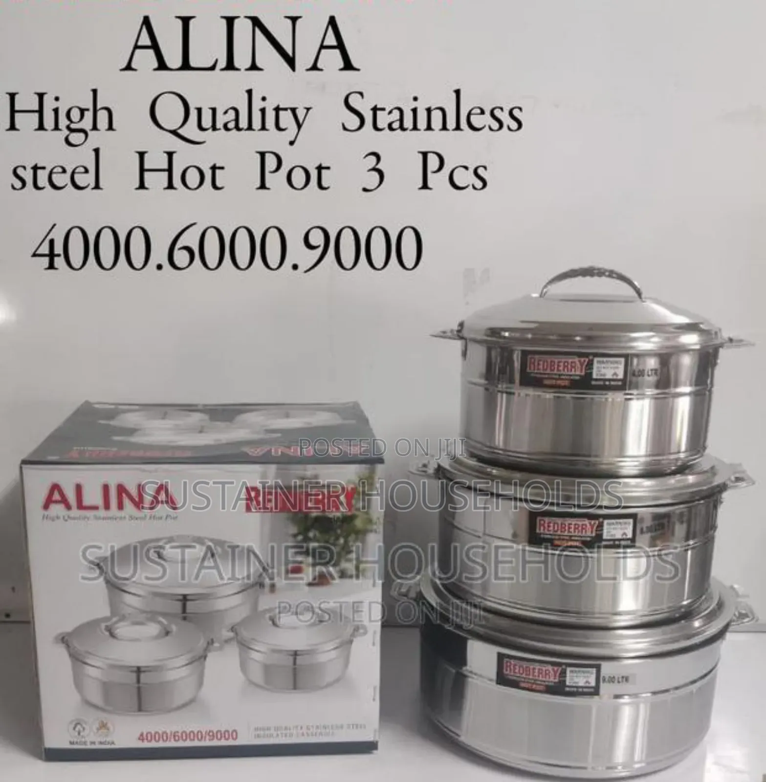 *REDBERRY ALINA, Hotpots, 4000,6000 And 9000 Ml