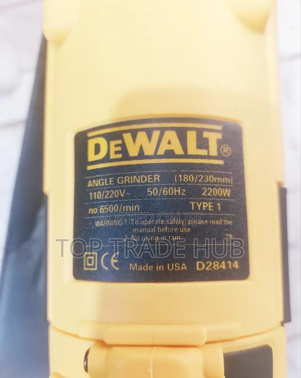 Original Dewalt Angle Grinder 9 Inch - thumbnail 2