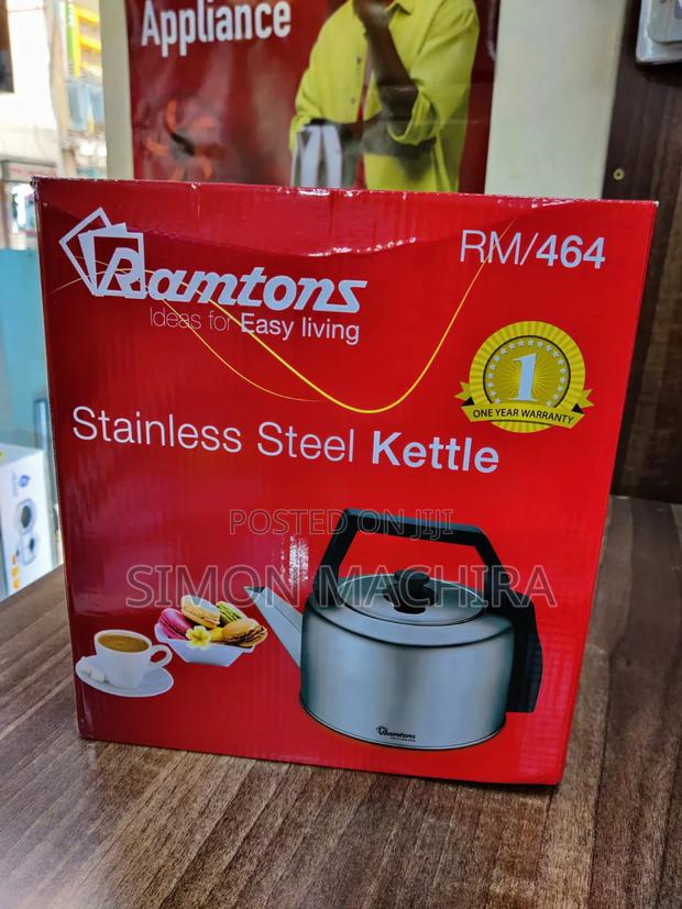 Ramtons Stainless Kettle RM 464 - main view