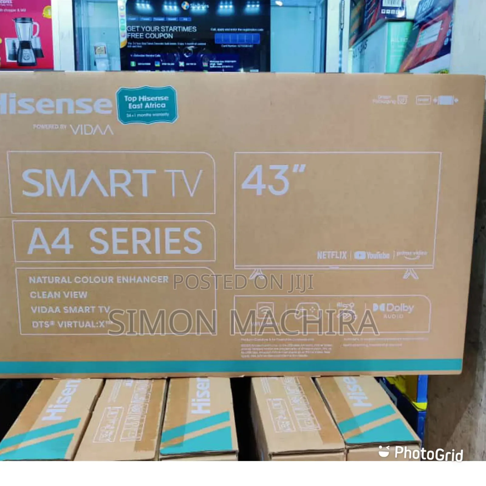 Hisense 43" Smart A4 TV