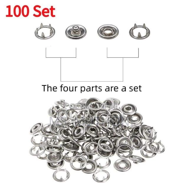 Metallic Snup Button Pliers Set - thumbnail 5