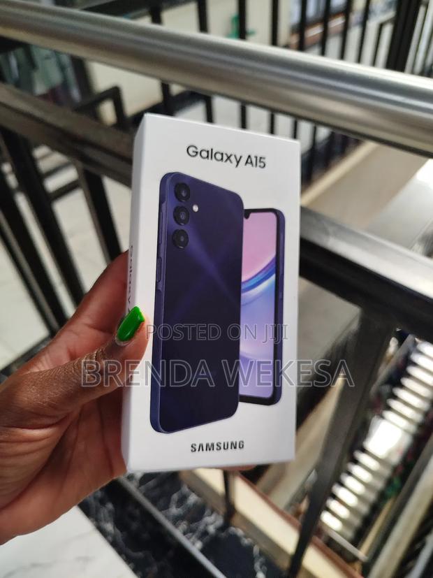 New Samsung Galaxy A15 128 GB Black - thumbnail 2