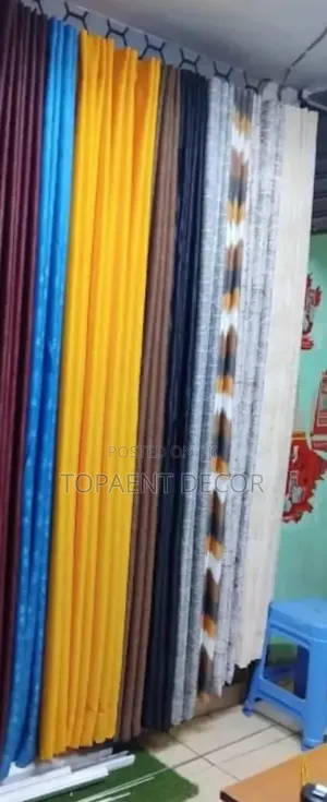 Window and Door Curtains With Rings