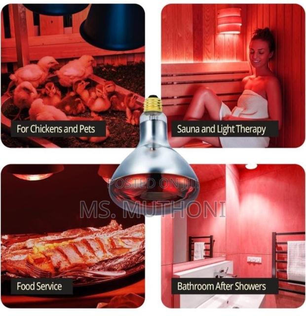 Red Infrared Heat Chicken Bulb - thumbnail 2