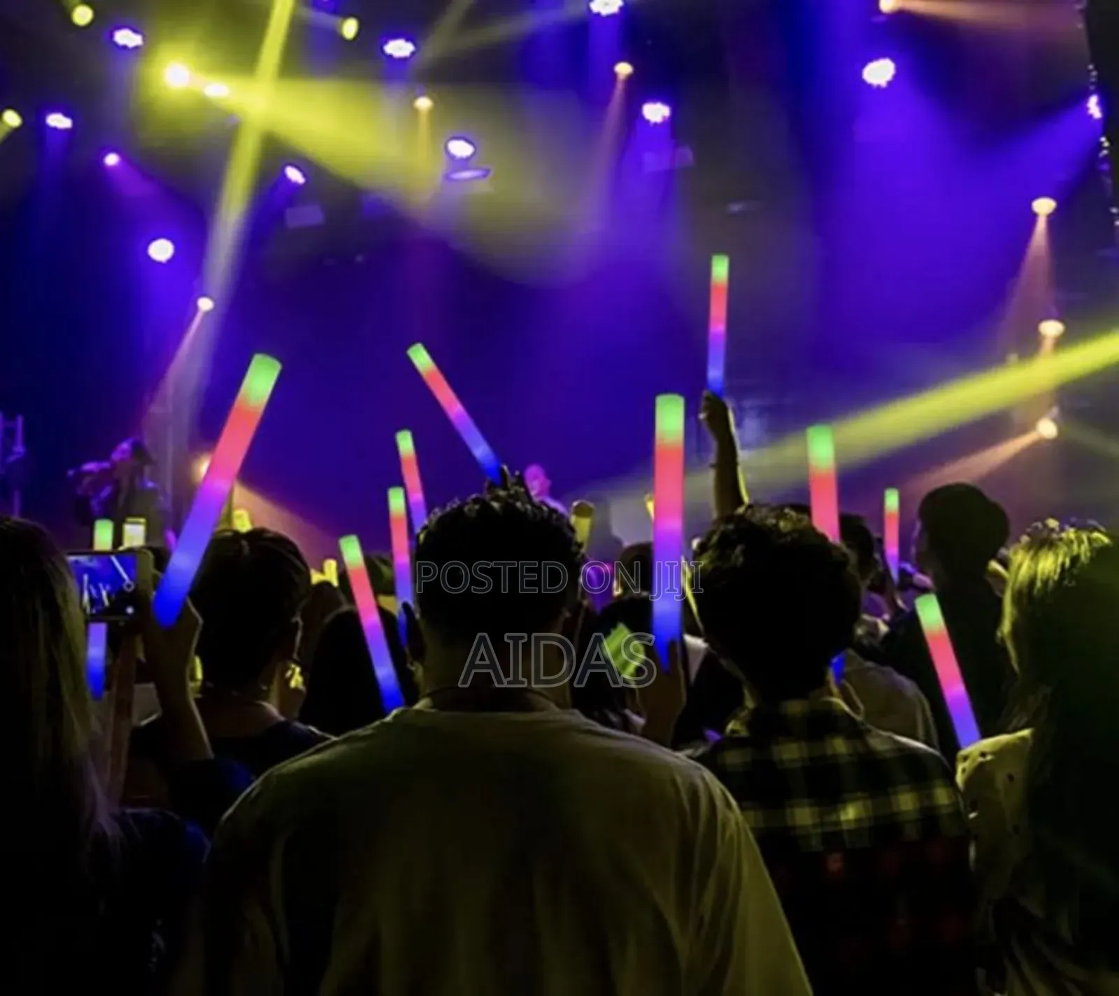 LED Foam Party Sticks
