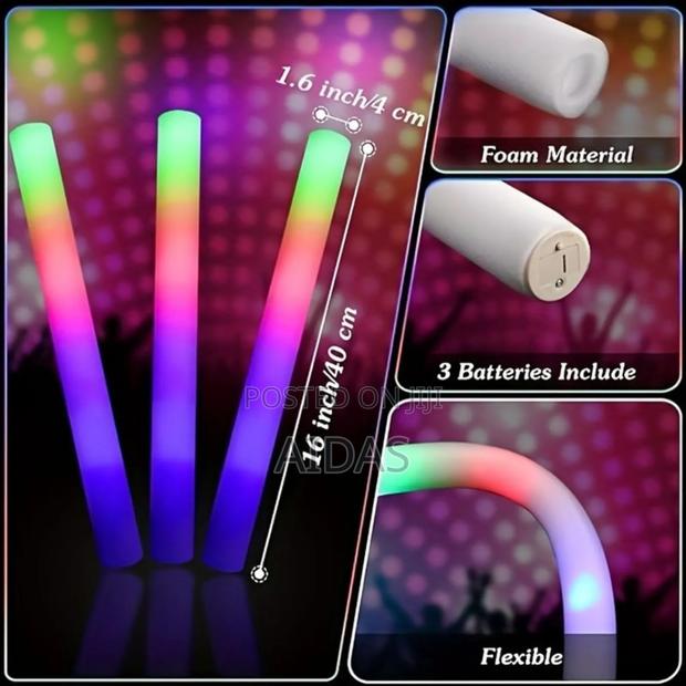 LED Foam Party Sticks - thumbnail 3