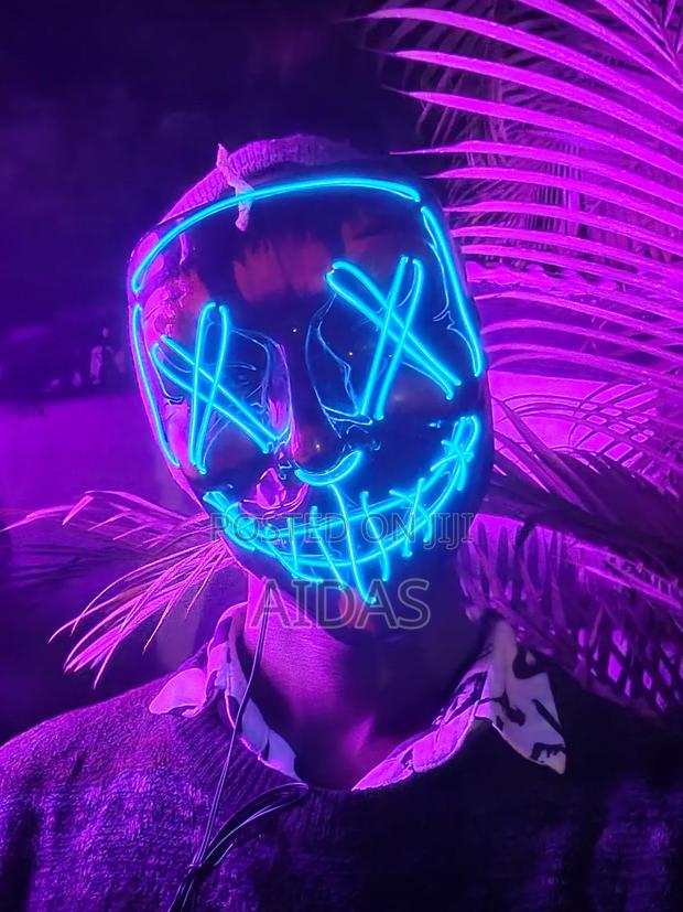 Led Light Up Party Mask - main view