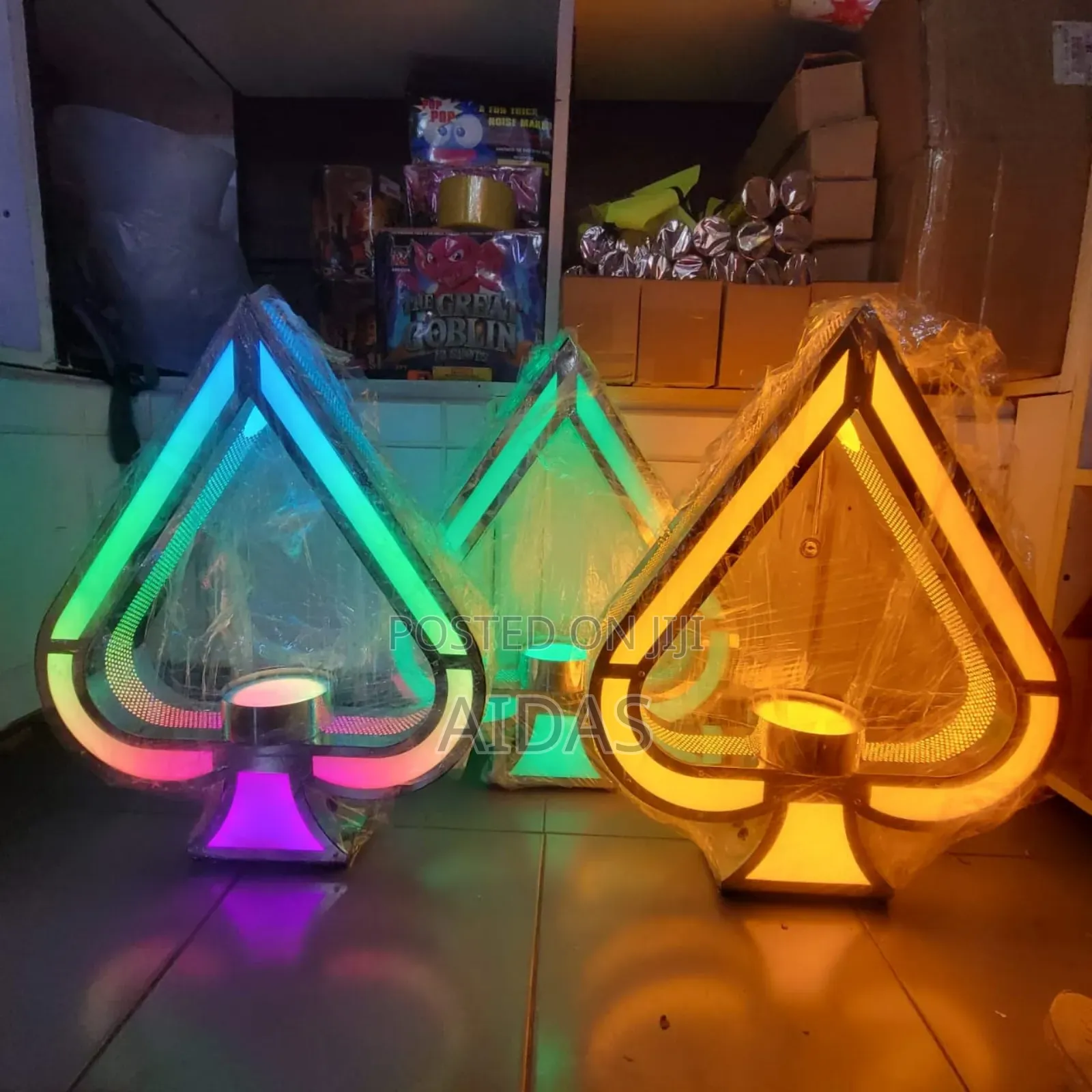 VIP Ace of Spade Bottle Presenter