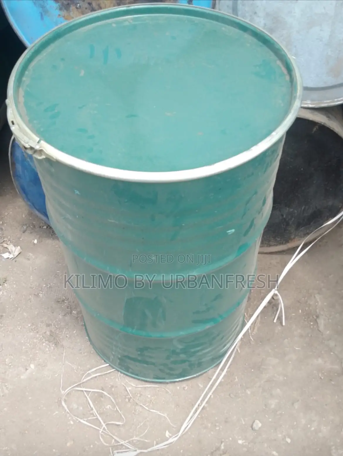 Metal Drum 200ltrs With Airtight Lockable Lid