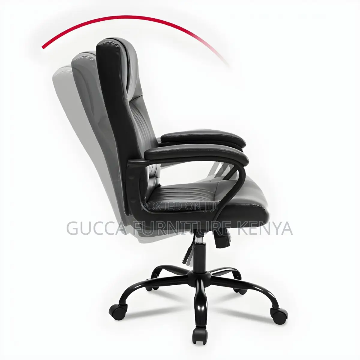 Office Chairs: High Back Goku Executive Leather Office Chair