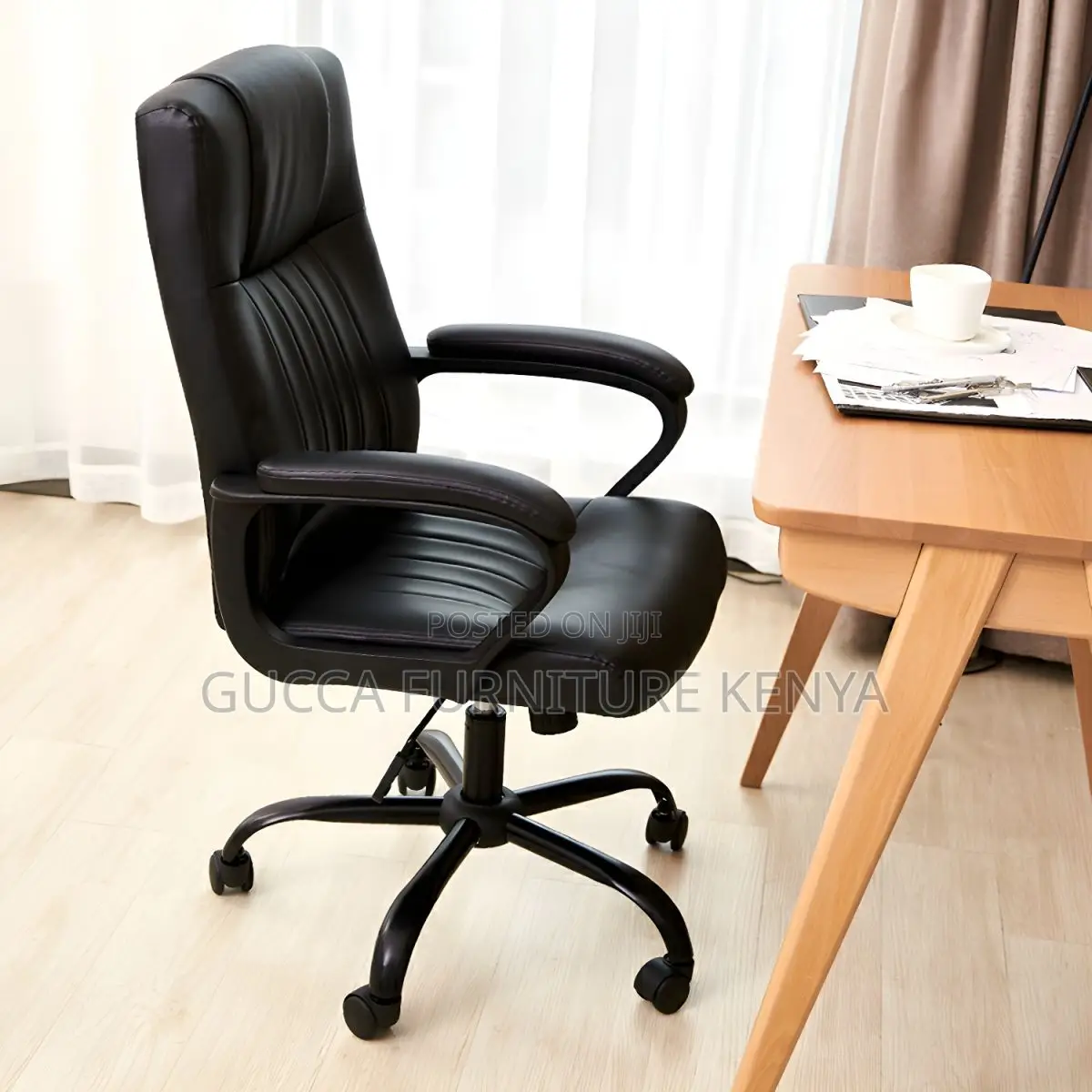 Office Chairs: High Back Goku Executive Leather Office Chair