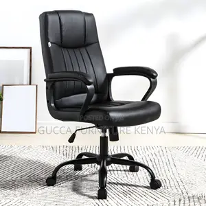 Office Chairs: High Back Goku Executive Leather Office Chair