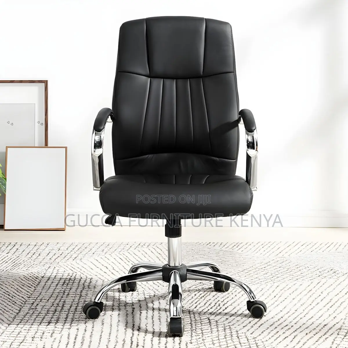 Office Chairs: High Back Goku Executive Leather Office Chair