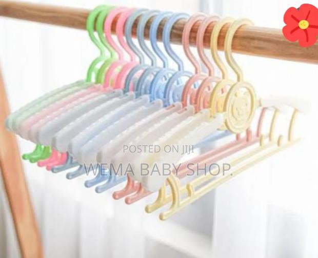 10pcs Set Kids Adjustable/Retractable Hangers - thumbnail 3