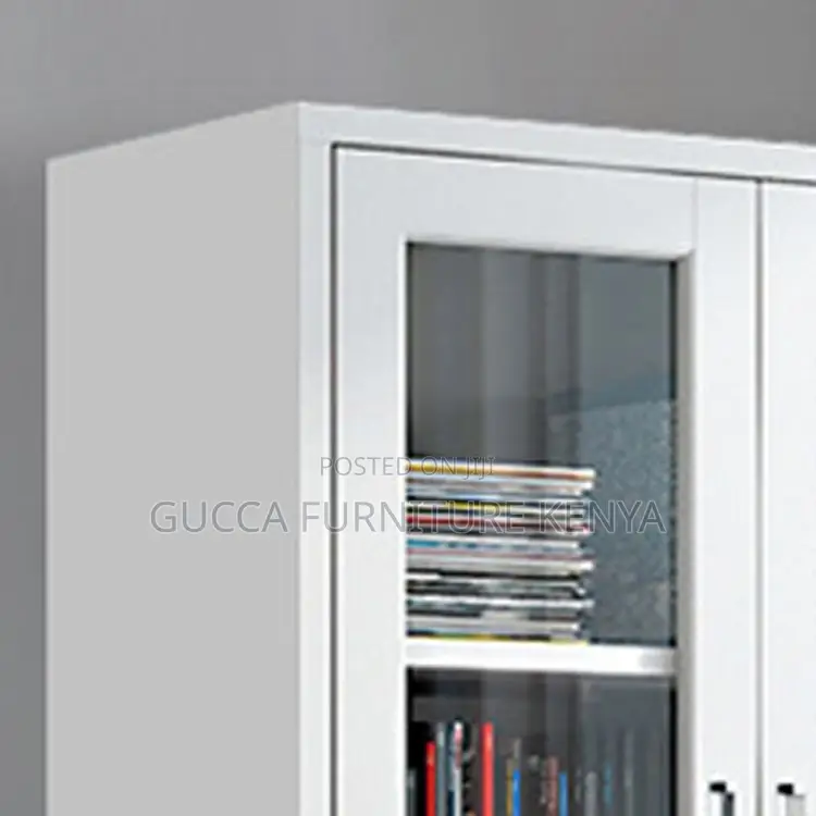 Cabinets:2-Door Contemporary Metallic Office Safe Cabinet