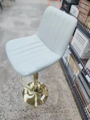 Padded Swivel Barstools With Steady Backrest