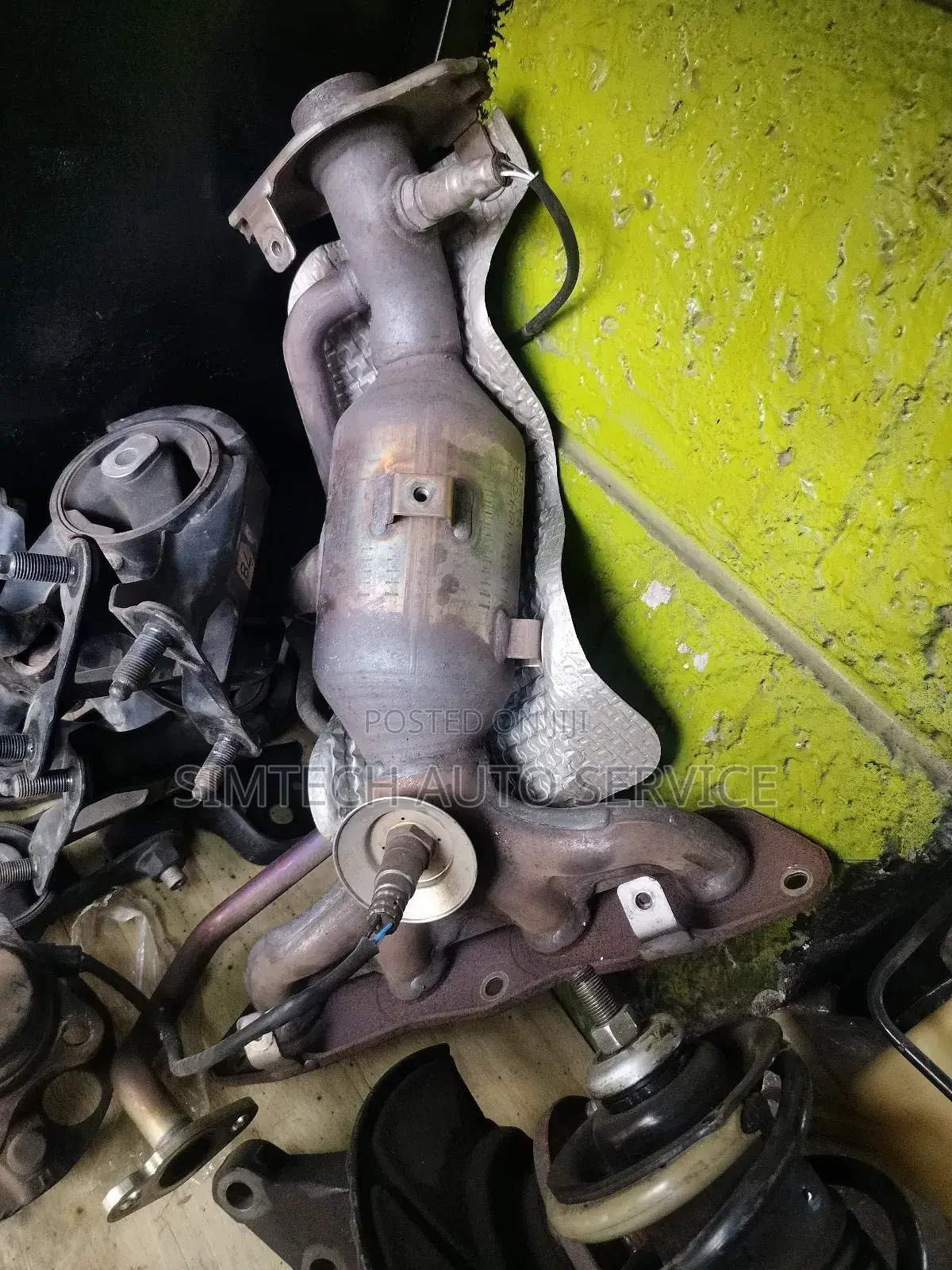 Toyota Axio Hybrid Catalytic Converter