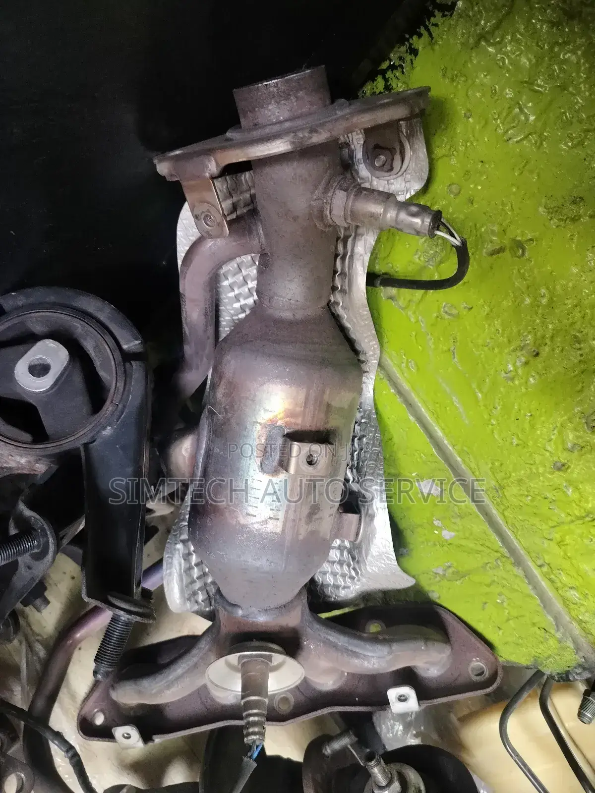 Toyota Axio Hybrid Catalytic Converter