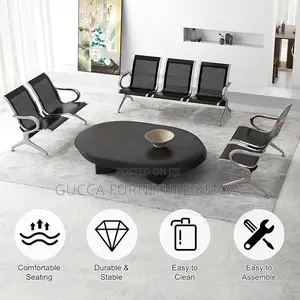 Benches:3-Link Metallic Airport Waiting Bench