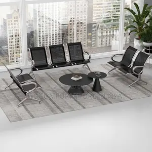 Benches:3-Link Metallic Airport Waiting Bench