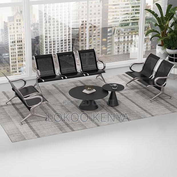 Benches:3-Seater Steel Airport Waiting Bench