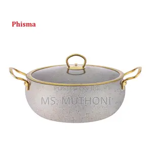 Quality 9pcs PHISMA Heavy Granite Cookware Set*