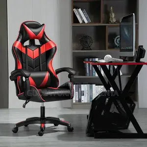 Office Chairs: Neo Faux Leather Sport Racing Gaming Chair
