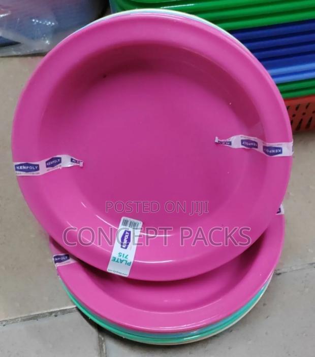 120pcs Plastic Plate - main view