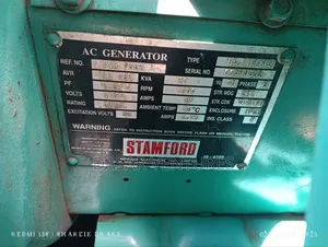 Cummins Generator 22kva Ex Uk