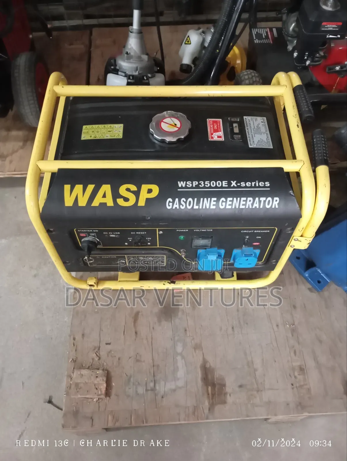 Generator Hire 3kva